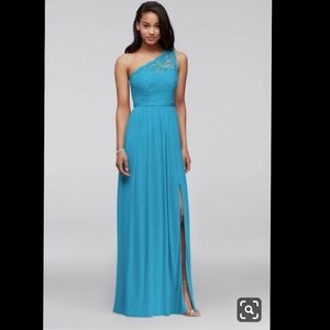 Malibu Blue Bridesmaid Dress
